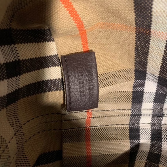 Burberry plaid tote bag - Picture 3 of 3